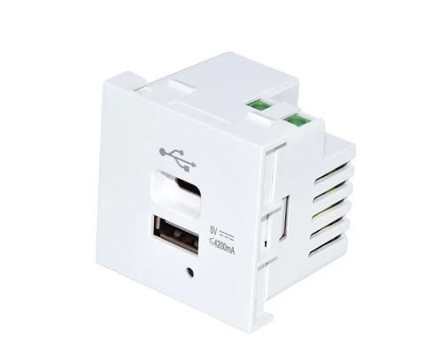 Модуль USB зарядний USB-A/C 5V/4.2A Smartdust SK-M204